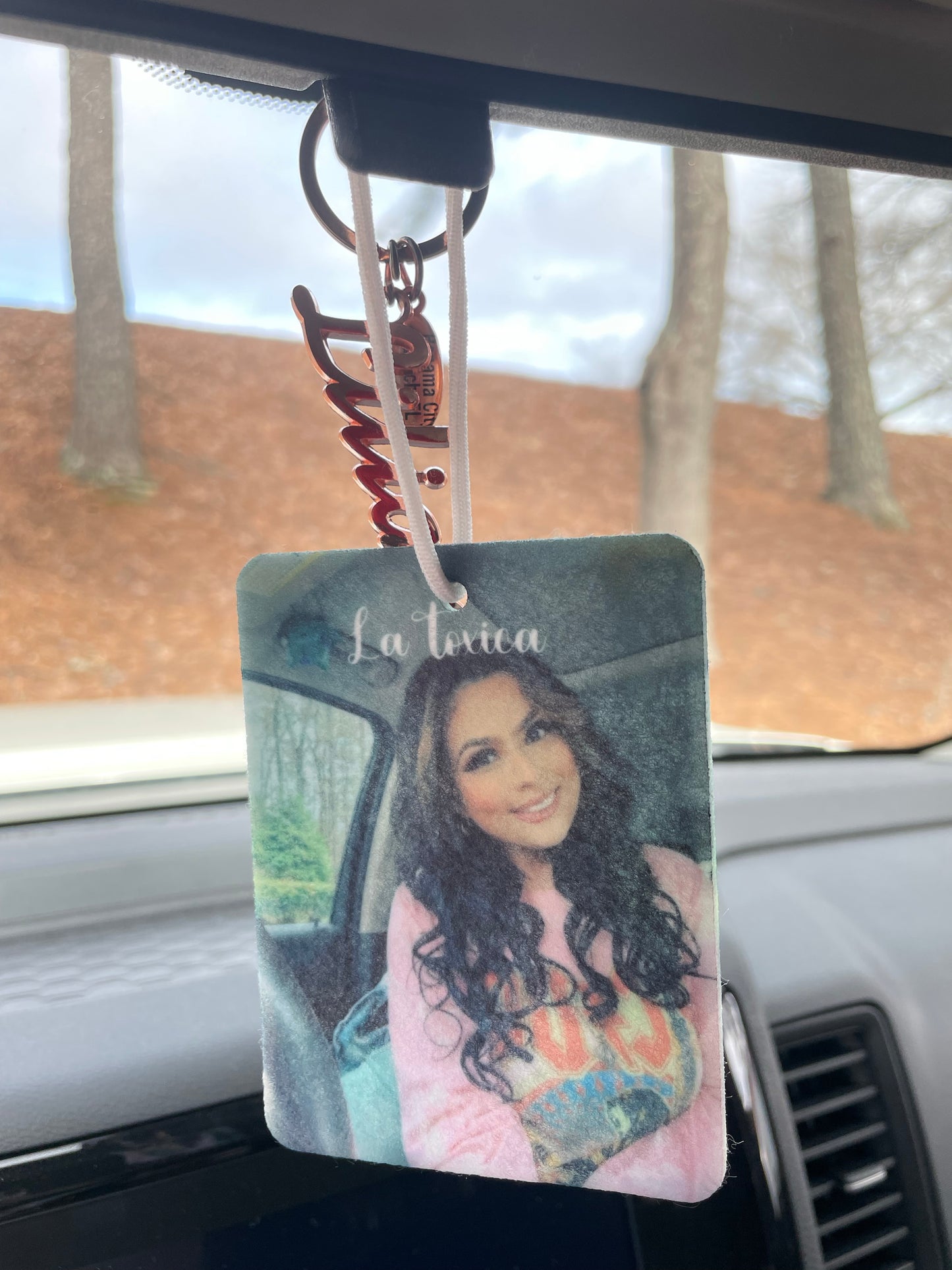 Double sided car air freshener