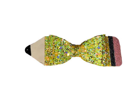 Pencil or Crayon 5” Bow