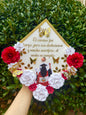 El Camino Graduation Topper Peru Flag