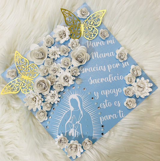 Graduation topper “Para mi mama”