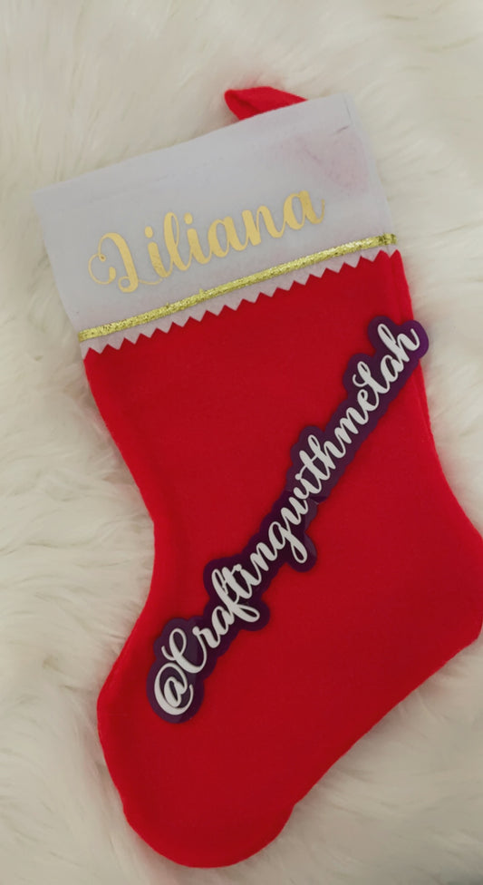 Personalized stocking