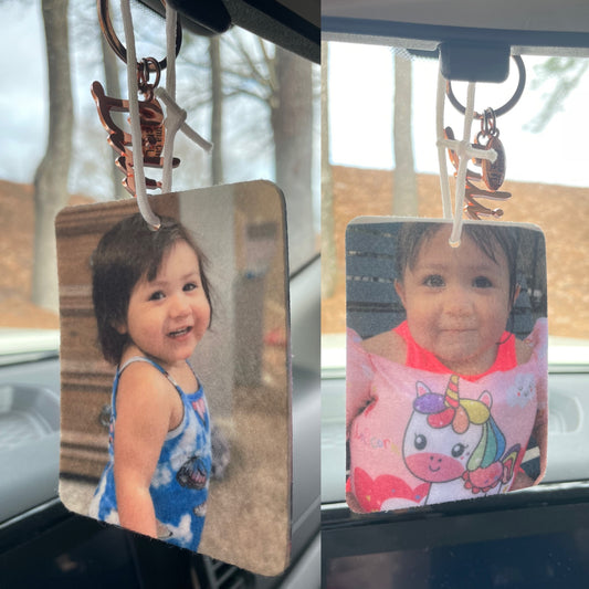 Double sided car air freshener