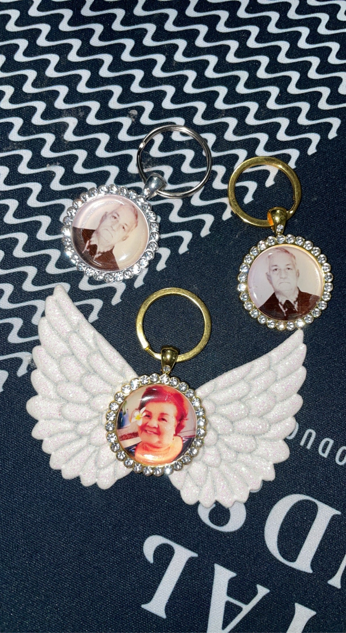 Memorial keychain